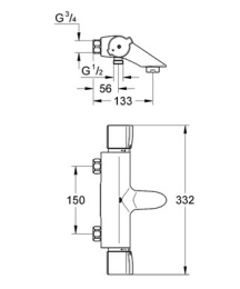 Фото Термостат Grohe Grohtherm Special 34254000 для ванны