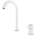 Смеситель для раковины Remer Metrica MC57LBO, белый матовый