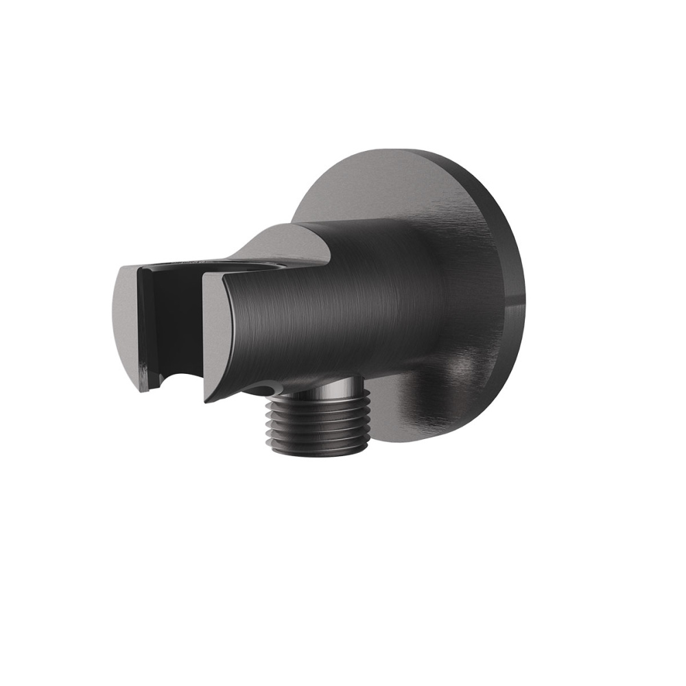 Фото Держатель ручного душа Vincea (VSC-31GM) вороненая сталь