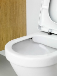 Инсталляция Tece с безободковым унитазом Gustavsberg Hygienic Flush 5G84HR01, сиденье микролифт