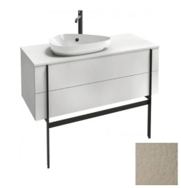 Тумба под раковину Jacob Delafon Nouvelle Vague 100 см, EB3040-NR2, цвет - коричневая кожа