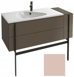 Фото Тумба под раковину Jacob Delafon Nouvelle Vague 120 см, EB3034-M40, 3 ящика, с выступом, цвет - беже