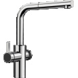 Blanco Evol-S 525210 Смеситель для кухни, с функцией фильтрации воды, выдвижной излив