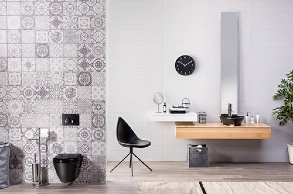 CREAVIT Унитаз подвесной ЧЕРНЫЙ TP325-11SI00E-0000