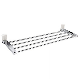 Полка для полотенец WasserKRAFT Leine К-5011WHITE Хром
