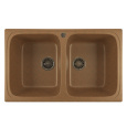 Мойка из искусственного мрамора MIXLINE ML-GM23 49,5x77,5 525189