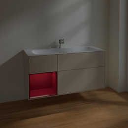 Villeroy Boch Finion F060HBHH Тумба под раковину 1196х498 мм (peony matt/sand matt)