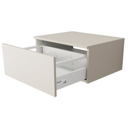 Velvex UNIQUE UNIT tpUNI.60.H27.Y-221 Тумба подвесная выс. 27, выдв. ящик, шелк шампань