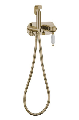 Фото Гигиенический душ со смесителем Boheme Medici (424) бронза