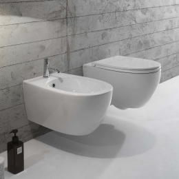 Фото Унитаз подвесной Globo 4ALL (MDS02.BI) белый