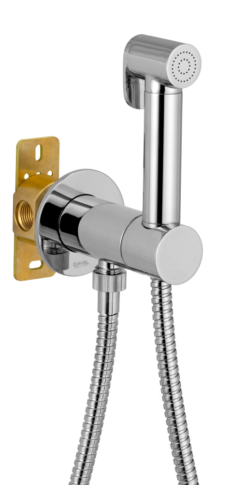 Фото Гигиенический душ Daniel Tokyo TX647P4DCCR со смесителем, Хром