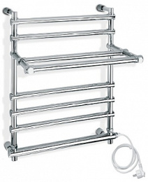 Полотенцесушитель электрический Margaroli Sole 552-6 с полкой 5524706CRPC 47 x 63.5 см, хром