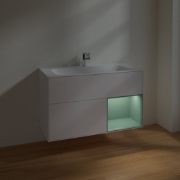 Villeroy Boch Finion F040GMMT Тумба под раковину 996х498 мм (olive matt/white matt)