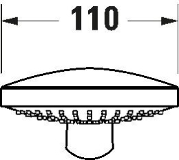 Ручной душ Duravit Shower UV0652015010 хром