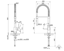Душирующее устройство Smeg MID5CR
