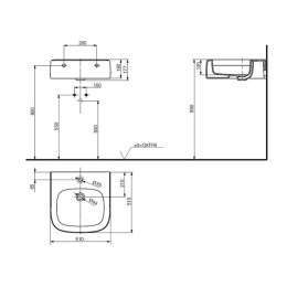 Фото Раковина накладная Toto NC L767CE#XW