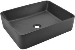 Jaquar Designer JDS-BLM-25907N Раковина встраиваемая сверху, накладная 140x525x415 мм, черный матовы