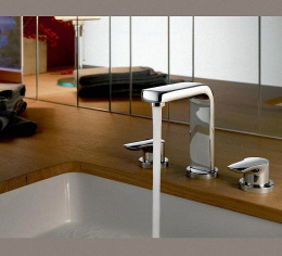 Фото Смеситель для раковины Kludi Tercio (383940575)