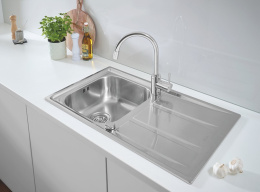 Grohe K400+ 31568SD0 Мойка для кухни из нержавейки 1 чаша с крылом