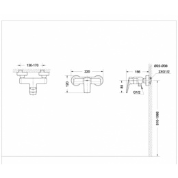 Смеситель для душа Bravat Real (F9121179CP-01)