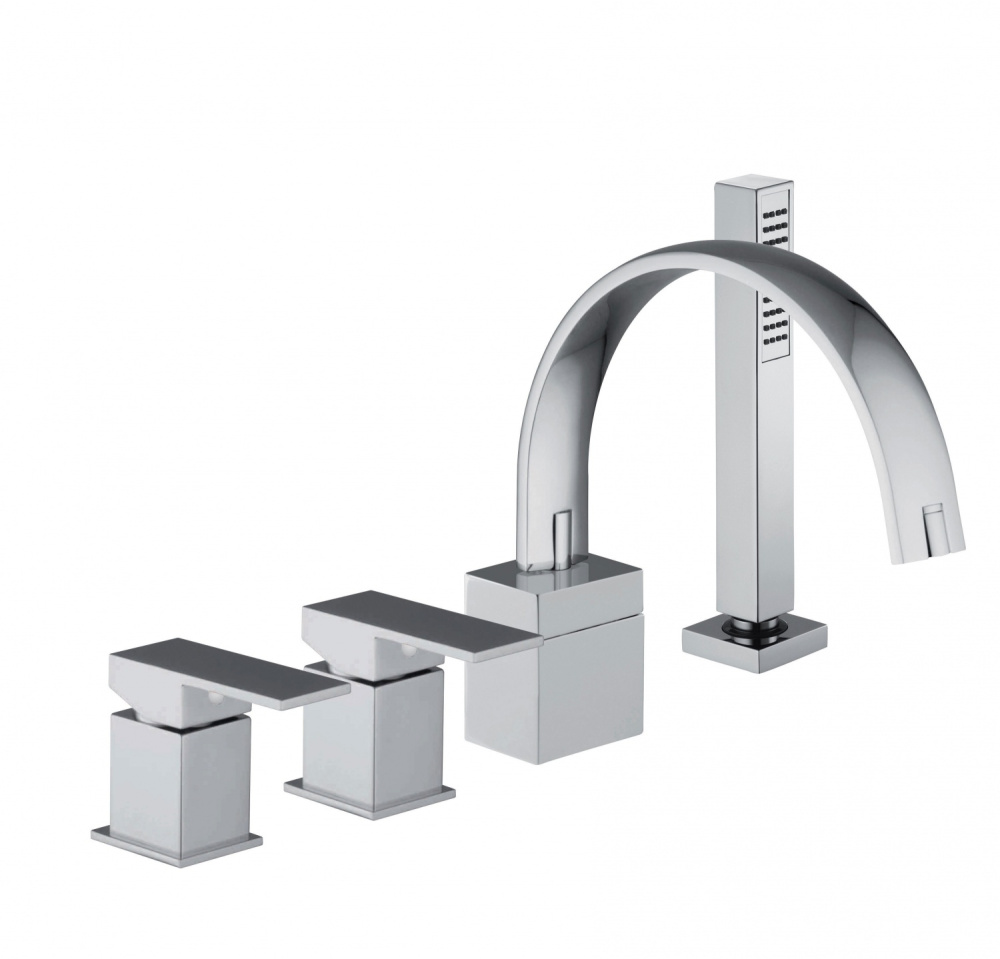 Фото FIMA Carlo Frattini BRICK F3514CR Смеситель на борт ванны