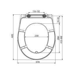 Сидение Alcaplast A604