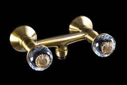 Фото Смеситель для душа Boheme Flora (314-FL) бронза