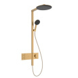 Душевая система Hansgrohe Alive Raindance S 24595140 с термостатом, бронза шлифованная
