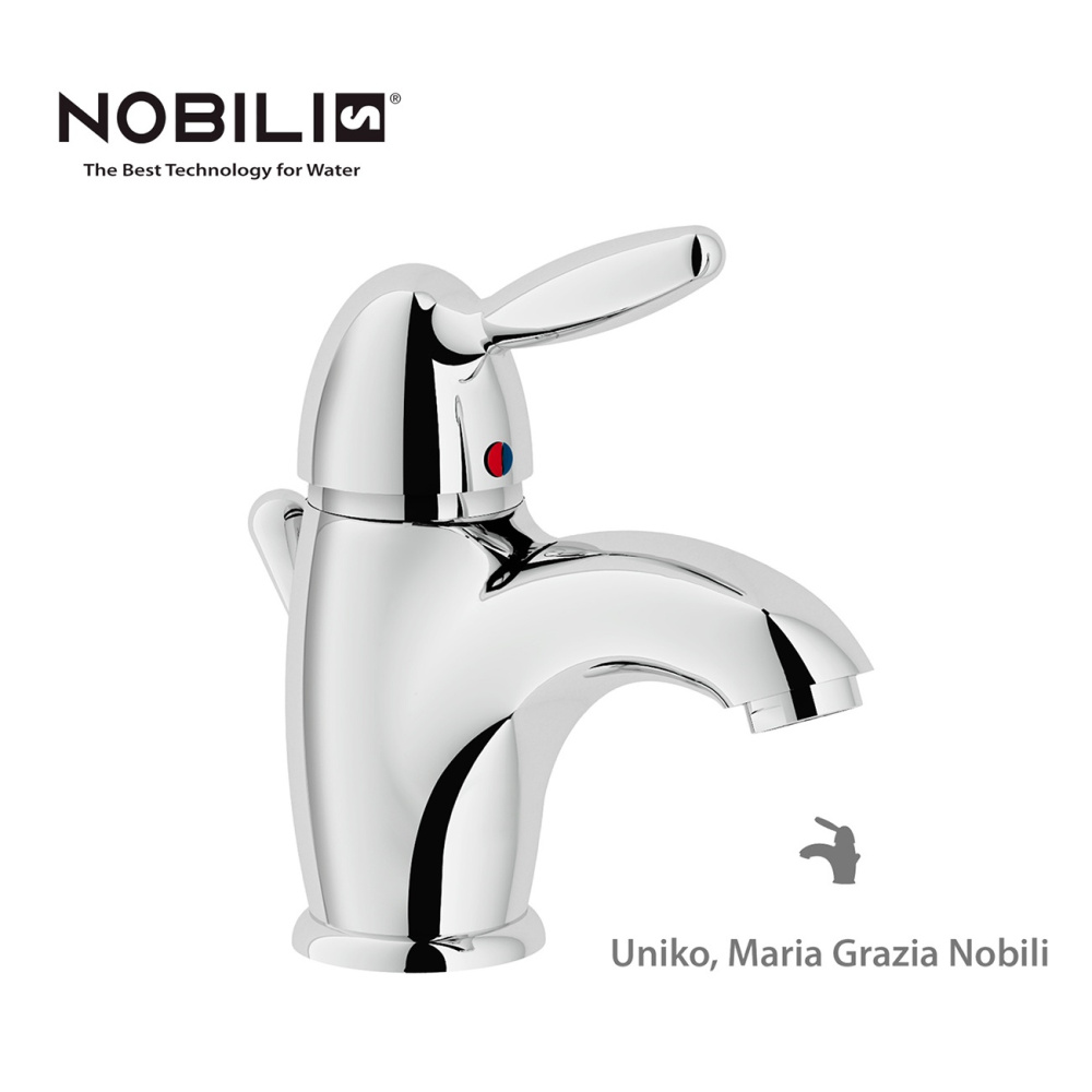 NOBILI Uniko UK118/1CR - Смеситель для раковины (хром)