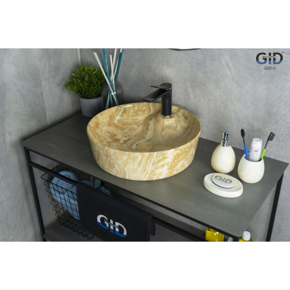 Раковина накладная Gid Mnc535