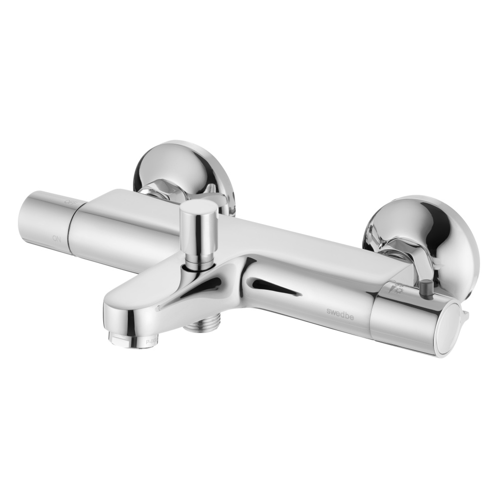 Фото Смеситель термостатический для ванны/душа Swedbe Mercury 9060