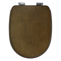 Фото Migliore Gianeta 20952 Крышка/сиденье унитазa, Noce /хром