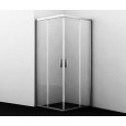 Душевой уголок WasserKRAFT Lippe 45S03, квадратный, стекло прозрачное, 90 см
