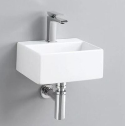 Фото Раковина накладная 32 см ArtCeram Quadro (QUL006 01 00) белый