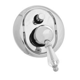 Фото Смеситель Cezares VINTAGE-VDIM-01-Sw для душа, хром, ручки Swarovski