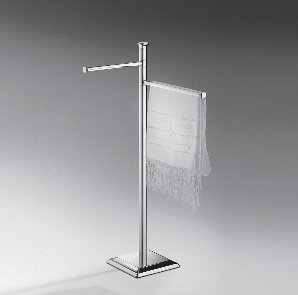 Стойка с двумя полотенцедержателями Colombo PORTOFINO B3238