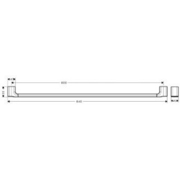 Hansgrohe Axor Urquiola 42480000 Полотенцедержатель
