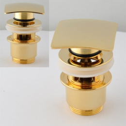 Донный клапан REMER (905SCC2114DO) золото