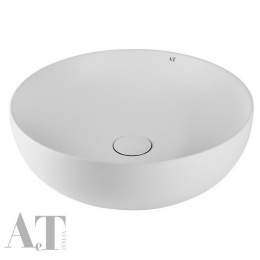 Фото Раковина накладная 49.5 см AeT Elite (L601T0R0V0101) белый матовый