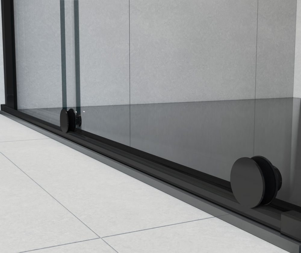 Душевой уголок Vincea Arno (VSR-1A9012CLB) черный