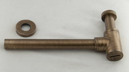 Сифон для раковины бронза Remer RR 958BVO