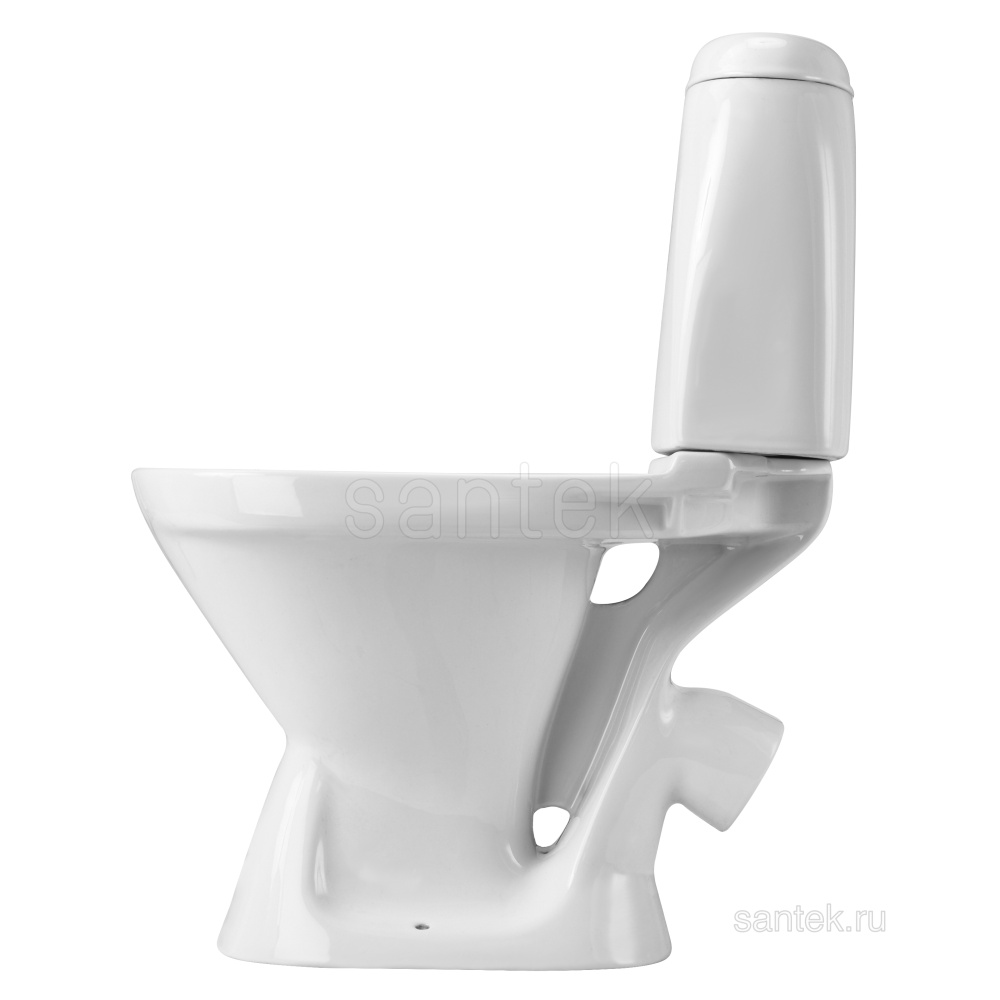 Унитаз-компакт Santek Римини 1WH501523 с диагональным выпуском