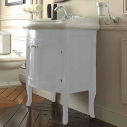 Фото Тумба под раковину Kerasan Retro 734930 73 белый матовый