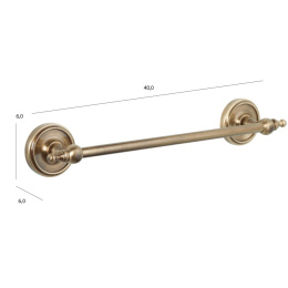 Полотенцедержатель Tiffany World Bristol TWBR114cr, хром