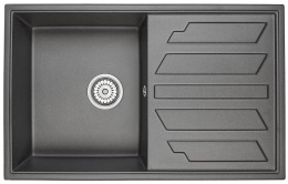 Фото Granula GR-8002 черный Мойка кухонная