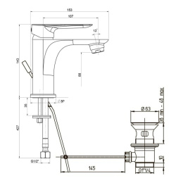 Фото Комплект смесителей Paini Garda 76CRSET4 хром