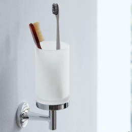 Стакан для зубных щеток Duravit Starck T 0099311000, хром