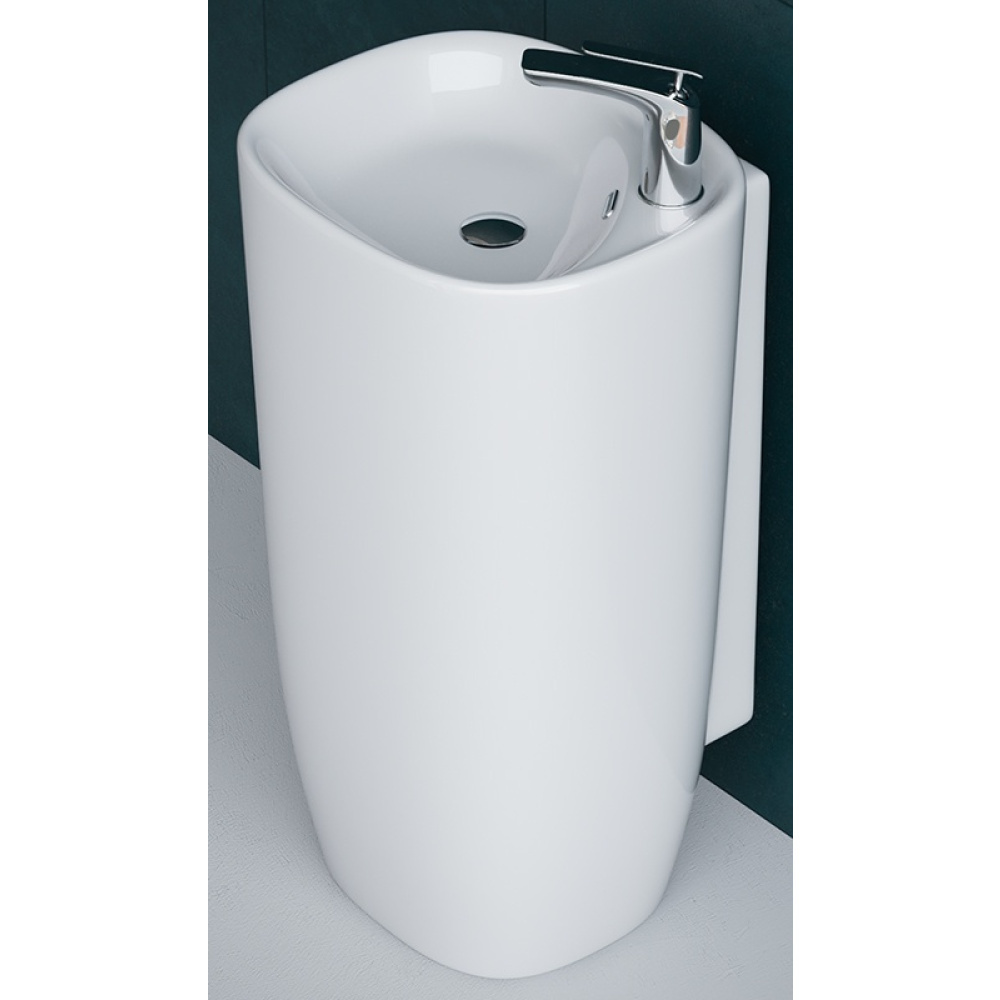 Раковина напольная Laguraty 2180W, 49 х 46 х 88 см