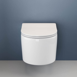 Подвесной унитаз Ceramica Nova MOMENTS CN3003 с сиденьем