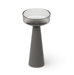 Фото Раковина напольная DEA Design Pedestal Basin (DD2018 425 R4) Smoky Black